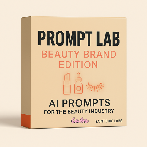 Prompt Lab: Beauty Brand AI Prompt Toolkit for TikTok Shop & Product Strategy Prompt Lab: Beauty Brand AI Prompt Toolkit for TikTok Shop & Product Strategy