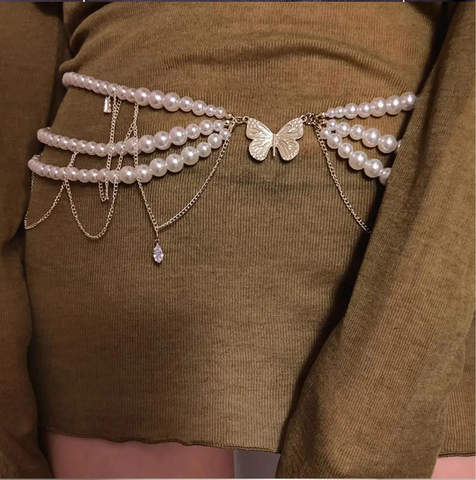 PAPILLON Pearl Waist Chain PAPILLON Pearl Waist Chain