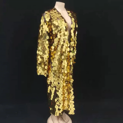 SOLSTICE Sequin Duster Coat SOLSTICE Sequin Duster Coat