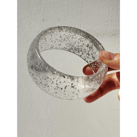 AURA STACK – Sculptural Resin Bangle AURA STACK – Sculptural Resin Bangle