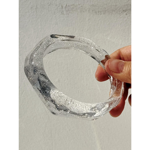 AURA STACK – Sculptural Resin Bangle AURA STACK – Sculptural Resin Bangle