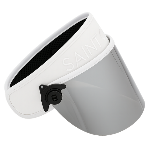 Chrome Anti Paparazzi Visor™ – Adjustable Sun Shield with 4.5” Lens & UV Protection Chrome Anti Paparazzi Visor™ – Adjustable Sun Shield with 4.5” Lens & UV Protection