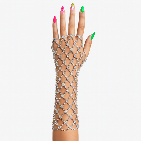 CRYSTAL Mesh Arm Cuff Bracelet CRYSTAL Mesh Arm Cuff Bracelet
