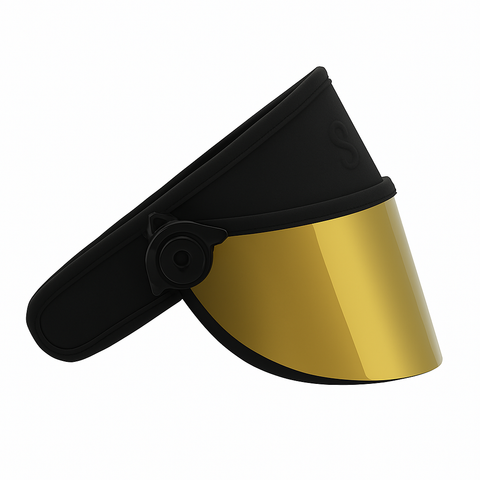 GOLD LENS PAPARAZZI VISOR™ 2.0 Sun Hat GOLD LENS PAPARAZZI VISOR™ 2.0 Sun Hat