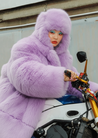 PLUSHIE Oversized Furry Coat PLUSHIE Oversized Furry Coat
