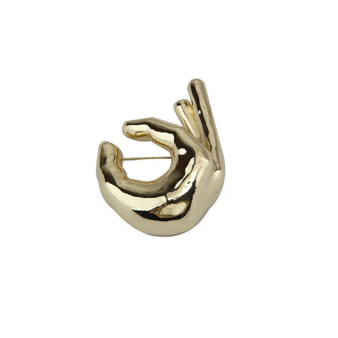 SAINT CHIC brooch HANDS Pins SAINT CHIC brooch HANDS Pins