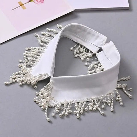 SAINT CHIC Collar White Pearl ALLI Collar SAINT CHIC Collar White Pearl ALLI Collar