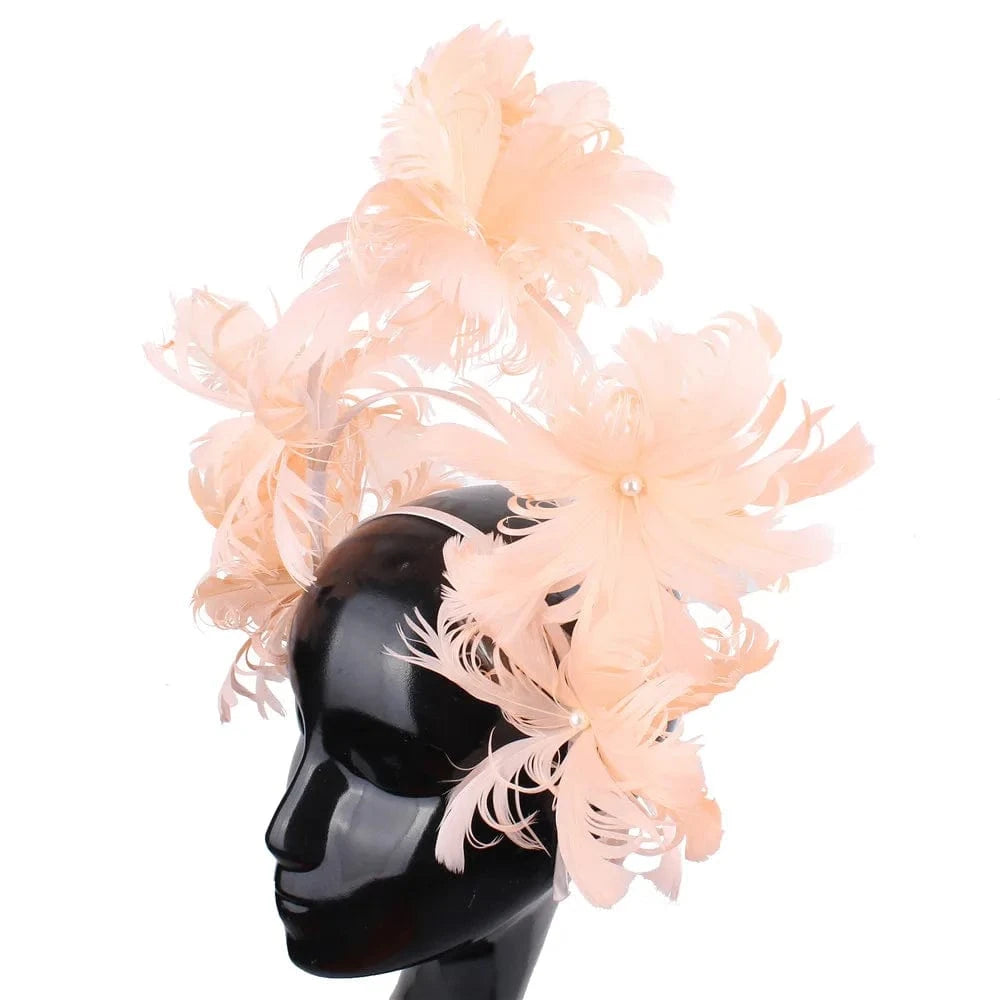 SAINT CHIC hair accessory Champagne BOUQUET Headband SAINT CHIC hair accessory Champagne BOUQUET Headband