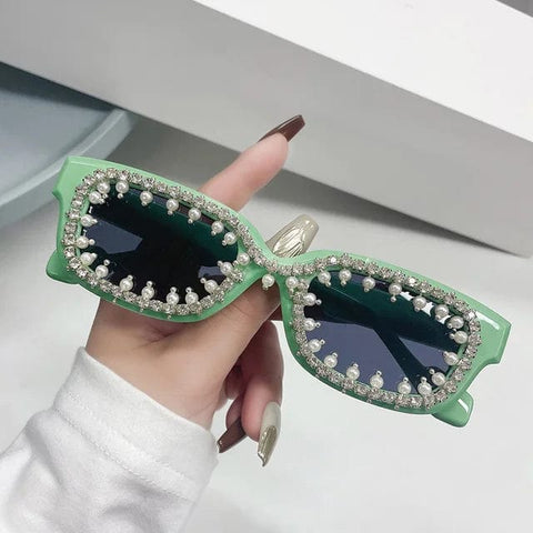 SAINT CHIC Sunglasses Mint Green MARIE Shades SAINT CHIC Sunglasses Mint Green MARIE Shades