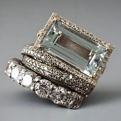 SOCIALITE STACK Cocktail Rings SOCIALITE STACK Cocktail Rings