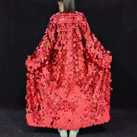 SOLSTICE Sequin Duster Coat SOLSTICE Sequin Duster Coat