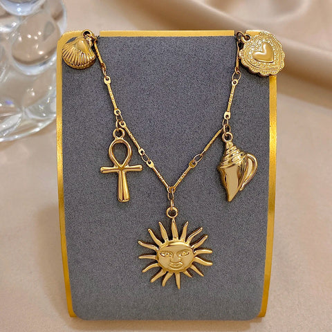 SOL & LUNA Charm Necklace Collection SOL & LUNA Charm Necklace Collection
