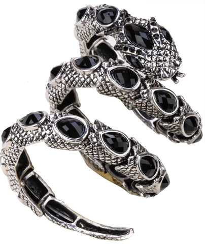 SERPENT Coil Crystal Arm Cuff SERPENT Coil Crystal Arm Cuff