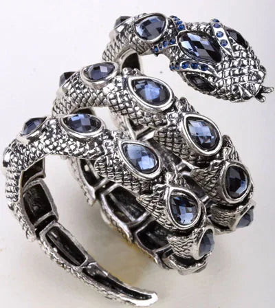 SERPENT Coil Crystal Arm Cuff SERPENT Coil Crystal Arm Cuff