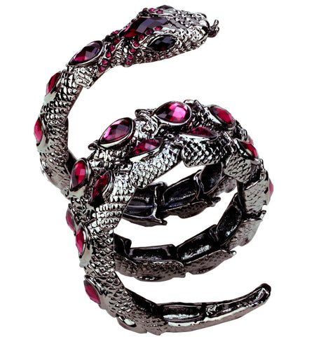 SERPENT Coil Crystal Arm Cuff SERPENT Coil Crystal Arm Cuff