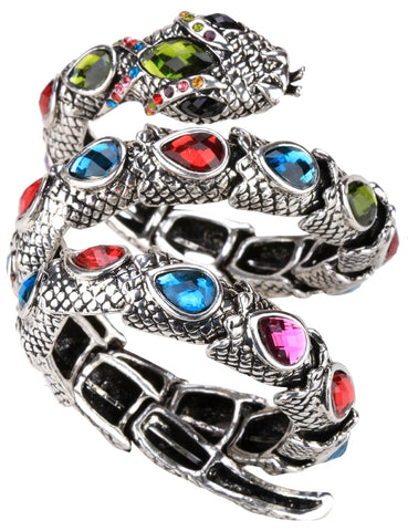 SERPENT Coil Crystal Arm Cuff SERPENT Coil Crystal Arm Cuff