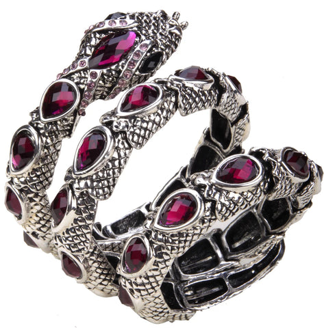 SERPENT Coil Crystal Arm Cuff SERPENT Coil Crystal Arm Cuff