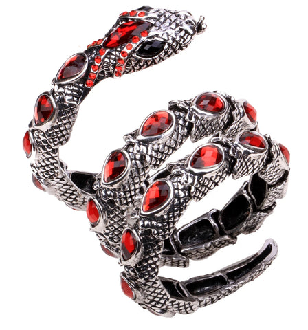 SERPENT Coil Crystal Arm Cuff SERPENT Coil Crystal Arm Cuff