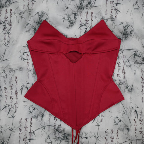 VESPER Cutout Corset Top VESPER Cutout Corset Top