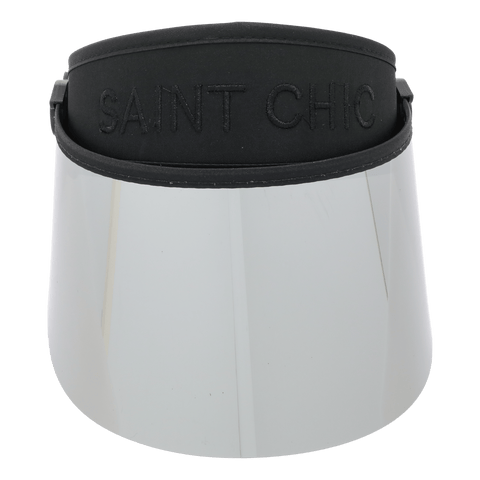 SAINT CHIC Hats CHROME ANTI Paparazzi Visor™ Sun Hat SAINT CHIC Hats CHROME ANTI Paparazzi Visor™ Sun Hat
