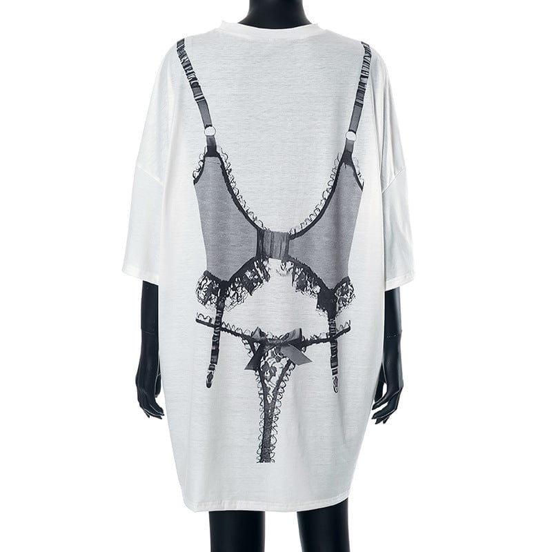 SAINT CHIC Tee Shirt LACE Tee SAINT CHIC Tee Shirt LACE Tee