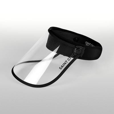 SAINT CHIC UV Visor One Size / Black CLEAR Paparazzi Visor™ Long Lens SAINT CHIC UV Visor One Size / Black CLEAR Paparazzi Visor™ Long Lens