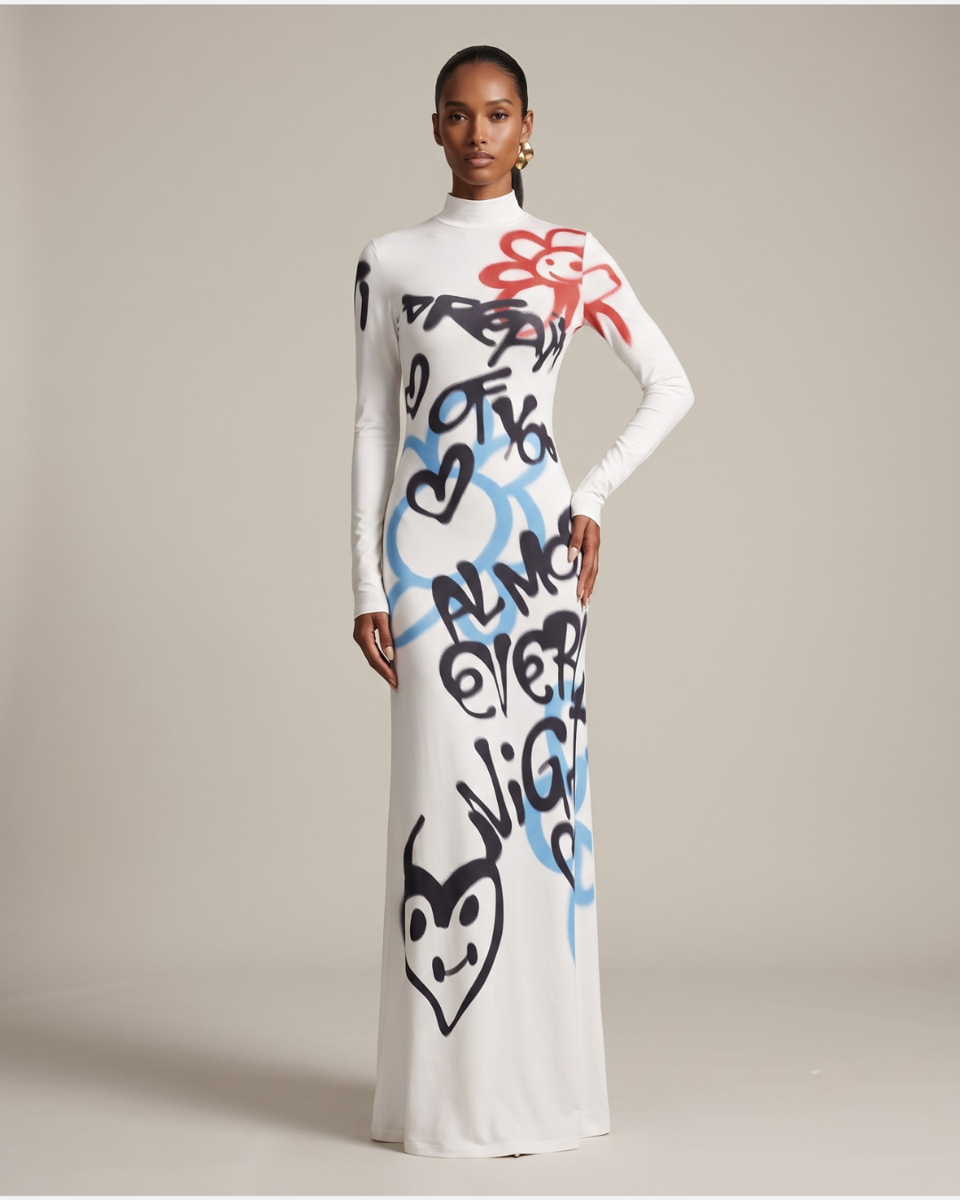 GRAFFITI Maxi Dress Main image