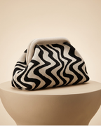 WAVE Knit Clutch Bag