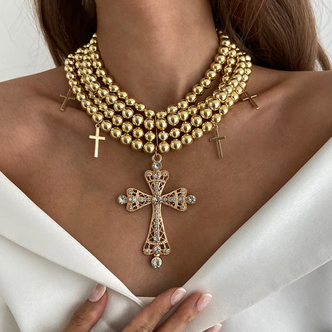 CATHEDRAL Layered Pendant Necklace