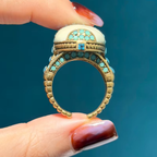 AEGEAN Crystal Cocktail Ring