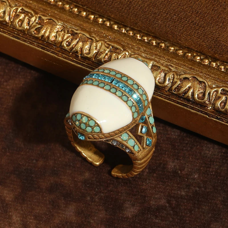 AEGEAN Crystal Cocktail Ring