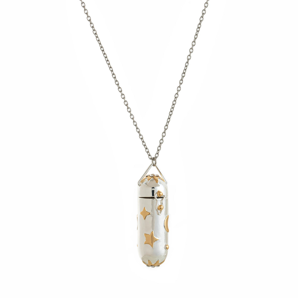 ASTRA Capsule Pendant Necklace-necklace-SAINT CHIC-Gold Stars-SAINT CHIC Main image