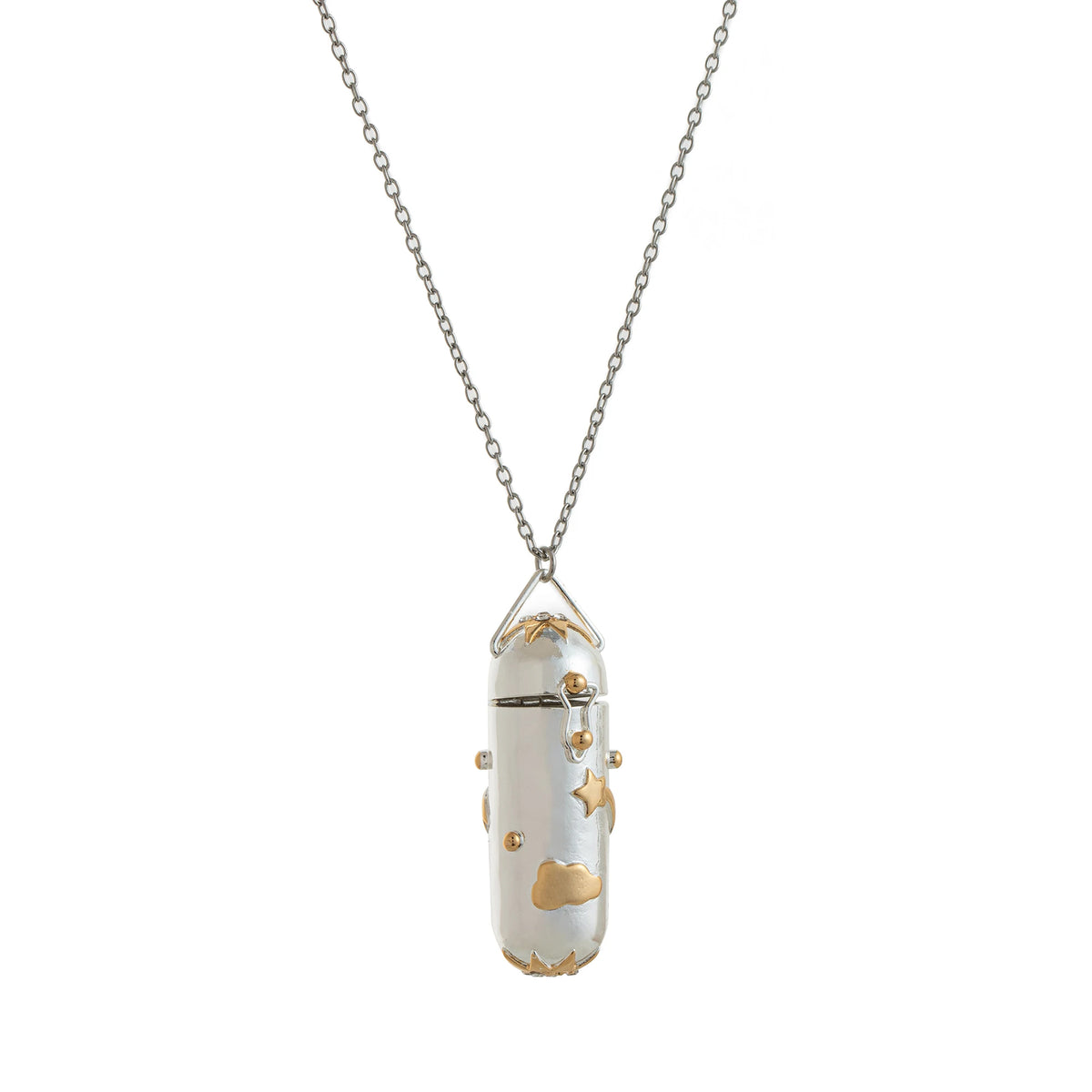 ASTRA Capsule Pendant Necklace-necklace-SAINT CHIC-Stars and Clouds-SAINT CHIC