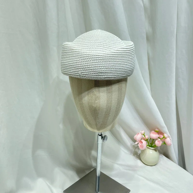 ATELIER Pillbox Hat-hat-SAINT CHIC