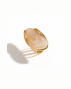 AURORA Ring-ring-SAINT CHIC-Beige-SAINT CHIC
