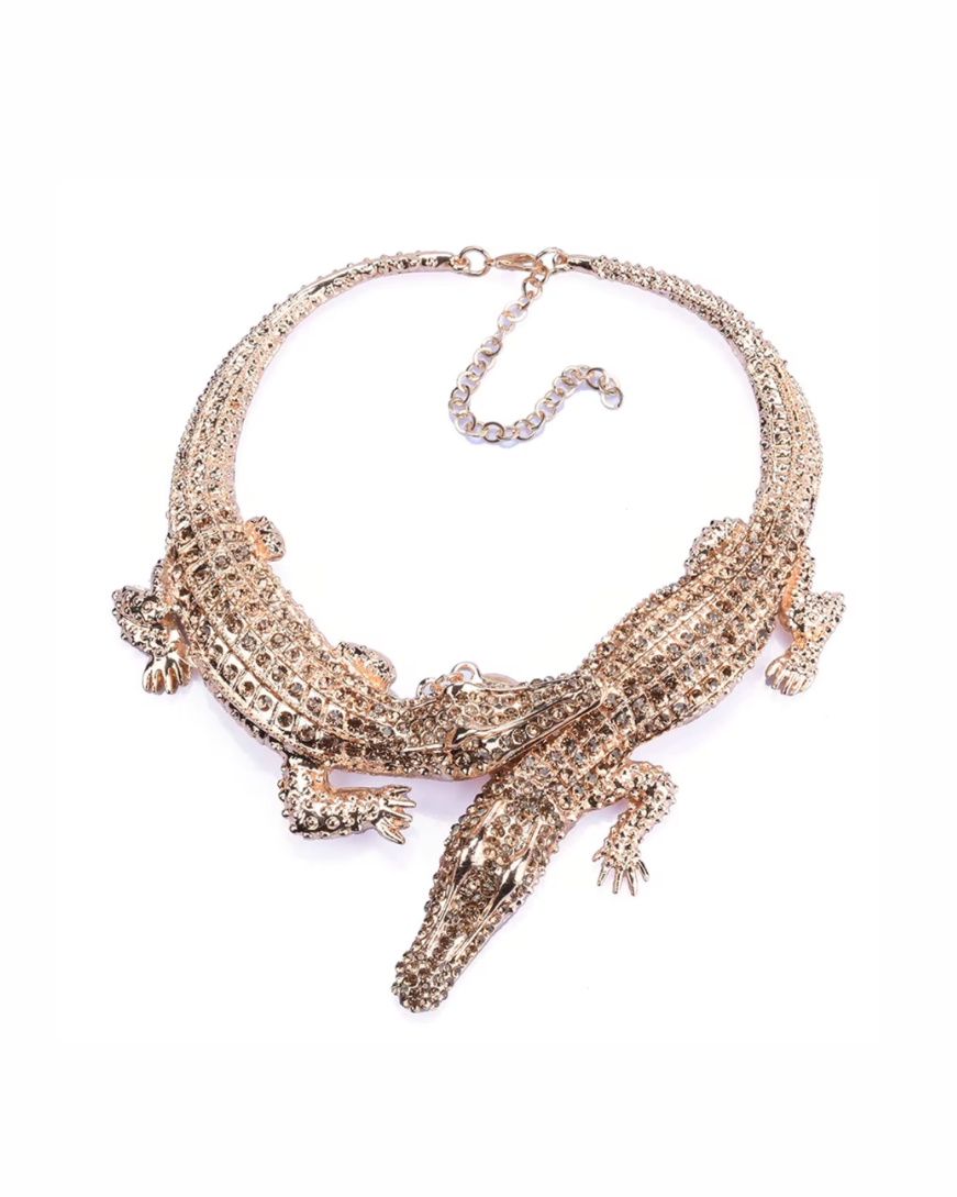 BAYOU Collar Necklace-necklace-SAINT CHIC-Gold-SAINT CHIC