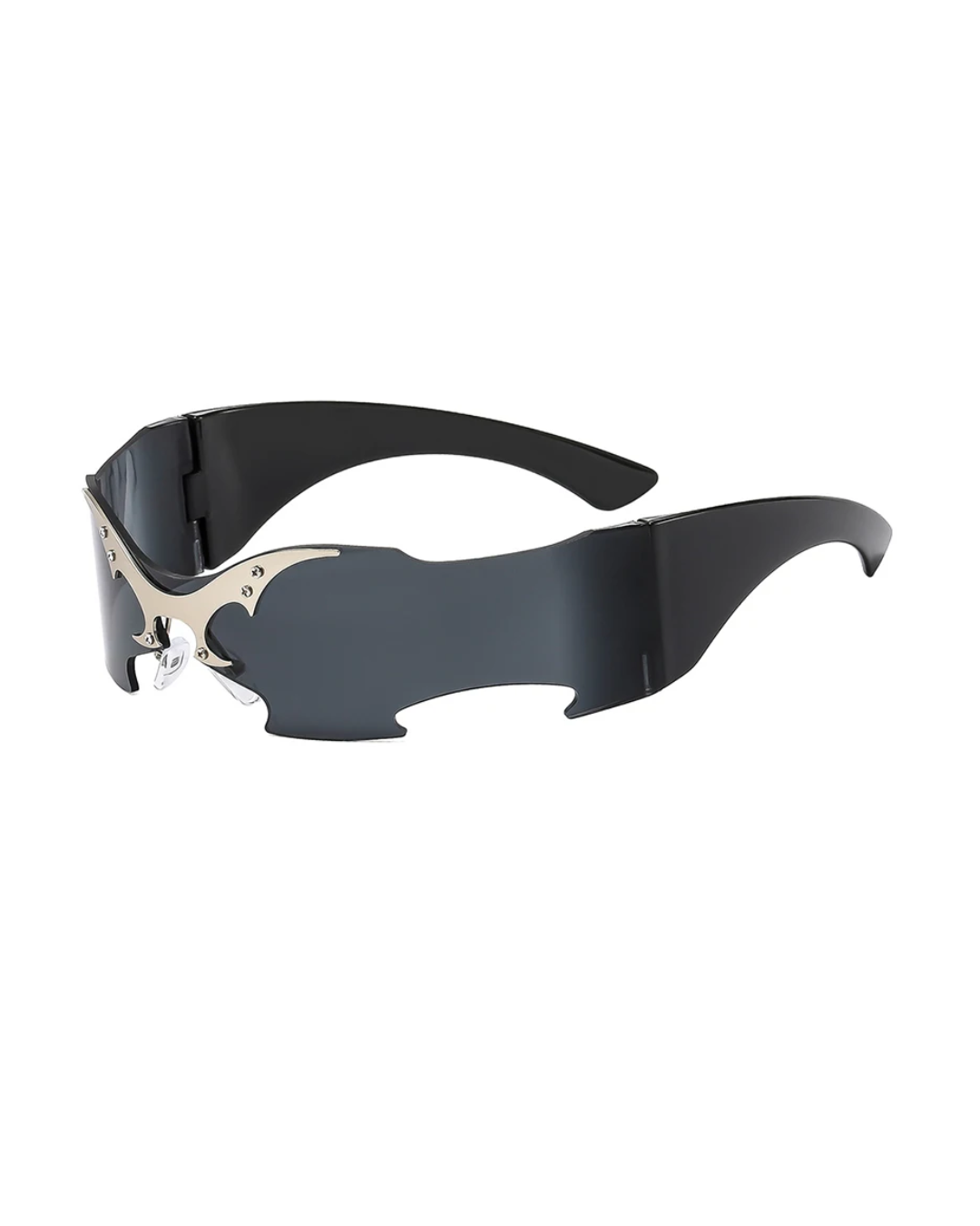 CHROMEWAVE Sculpted Shades-sunglasses-SAINT CHIC-Black Arch-SAINT CHIC