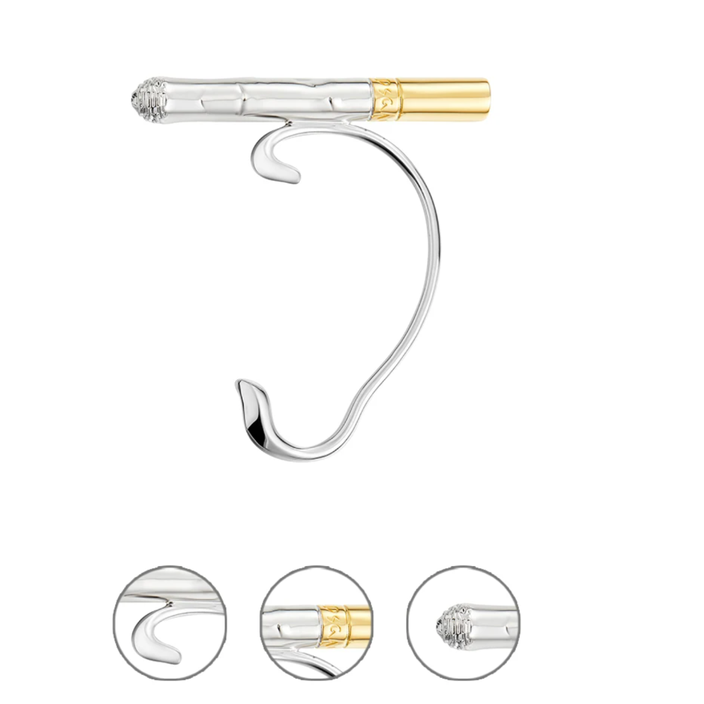 CIG Ear Hook – Sculptural Statement Ear Cuff-earring-SAINT CHIC-SAINT CHIC