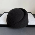 CLEO Beret-Hat-SAINT CHIC-Black-SAINT CHIC