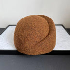 CLEO Beret-Hat-SAINT CHIC-Coffee-SAINT CHIC