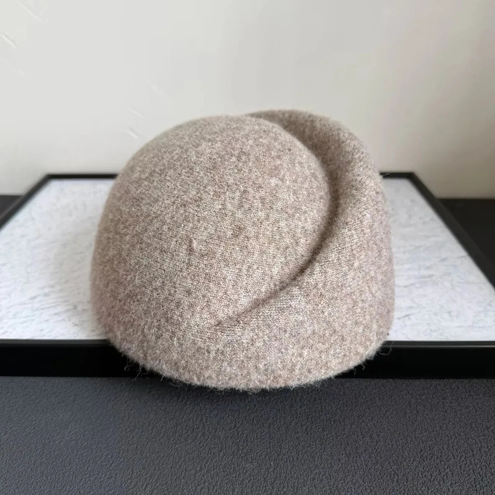 CLEO Beret-Hat-SAINT CHIC-Mocha-SAINT CHIC