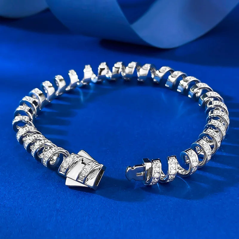 COIL Diamond Wrap Bangle