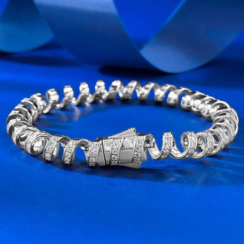 COIL Diamond Wrap Bangle