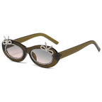 CRYSTAL BOW Shades-sunglasses-SAINT CHIC-Green-SAINT CHIC
