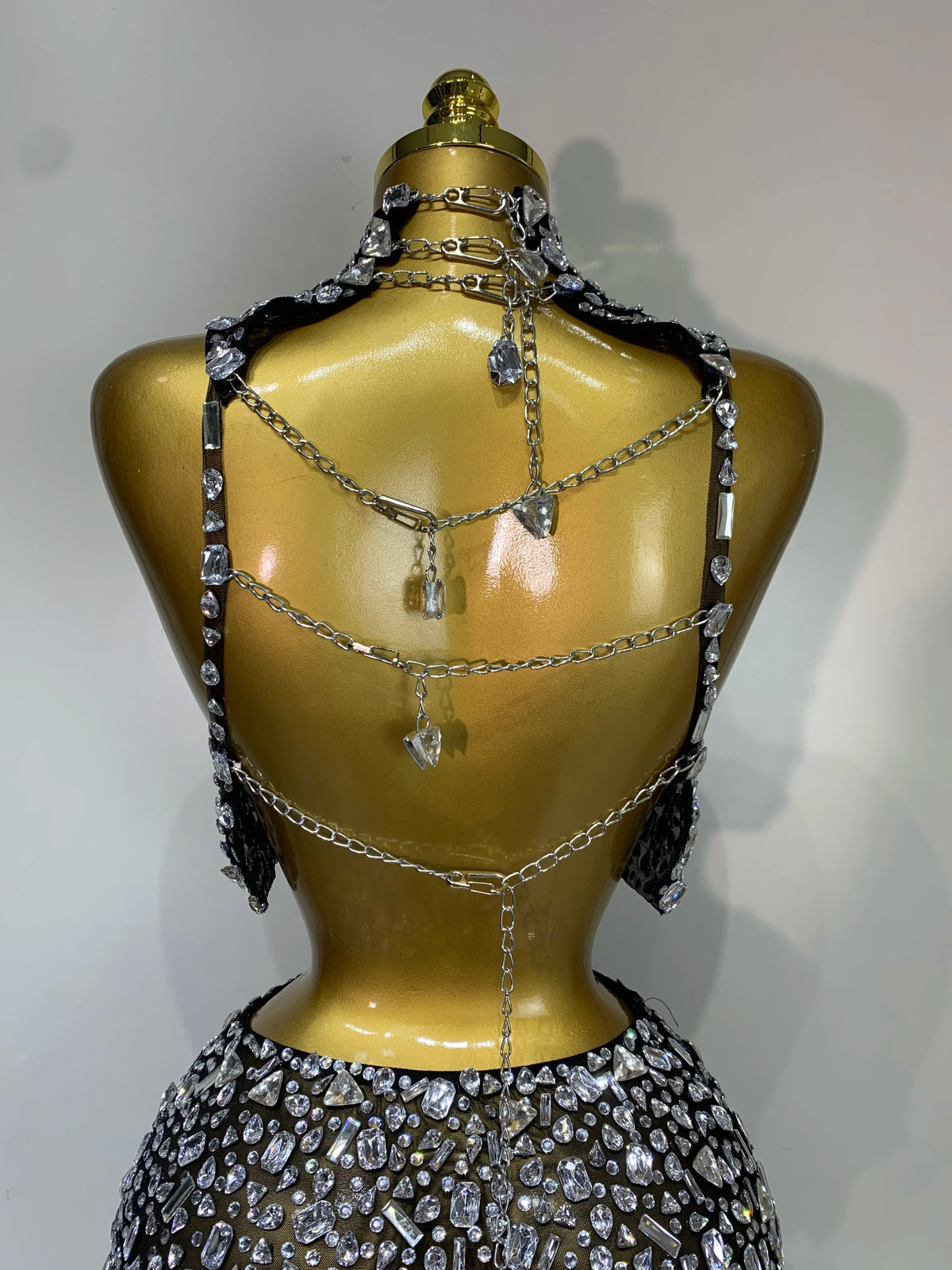 CRYSTAL Skirt Set-Dress-SAINT CHIC-Silver-S-SAINT CHIC