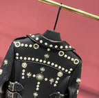 DONATELLA Jacket-Coats & Jackets-SAINT CHIC-24-SAINT CHIC