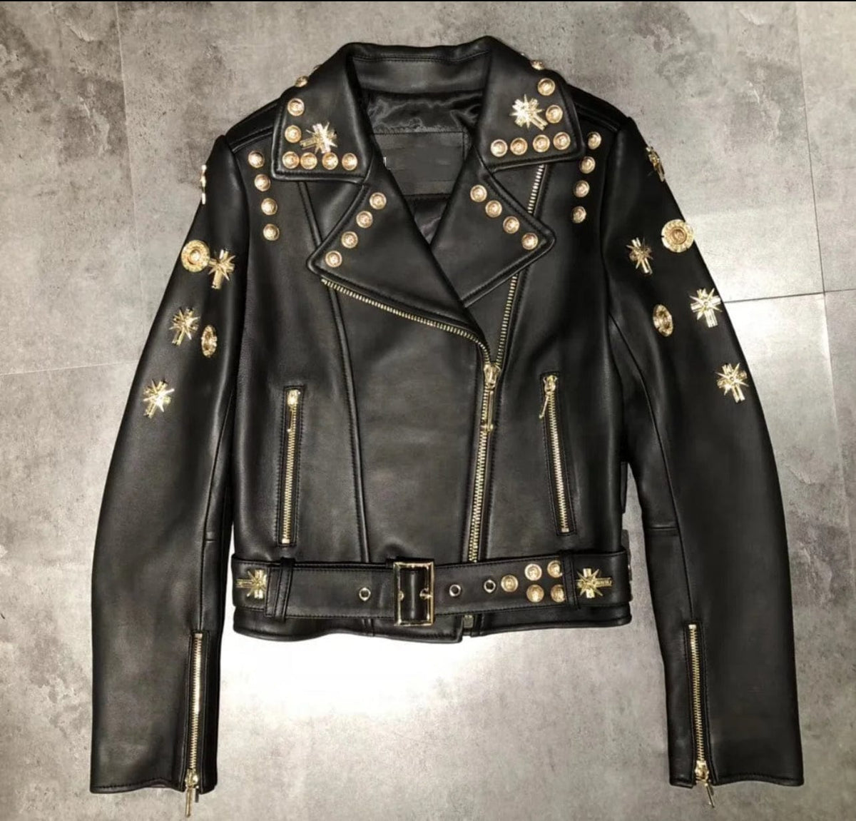 DONATELLA Jacket-Coats & Jackets-SAINT CHIC-24-SAINT CHIC Main image