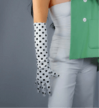DOTTIE Gloves-Gloves-SAINT CHIC-Below Elbow-SAINT CHIC