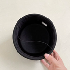 ÉDITH Pillbox Beret Hat-hat-SAINT CHIC-Black-S-SAINT CHIC