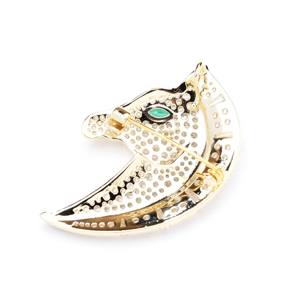EQUUS Horse Head Brooch